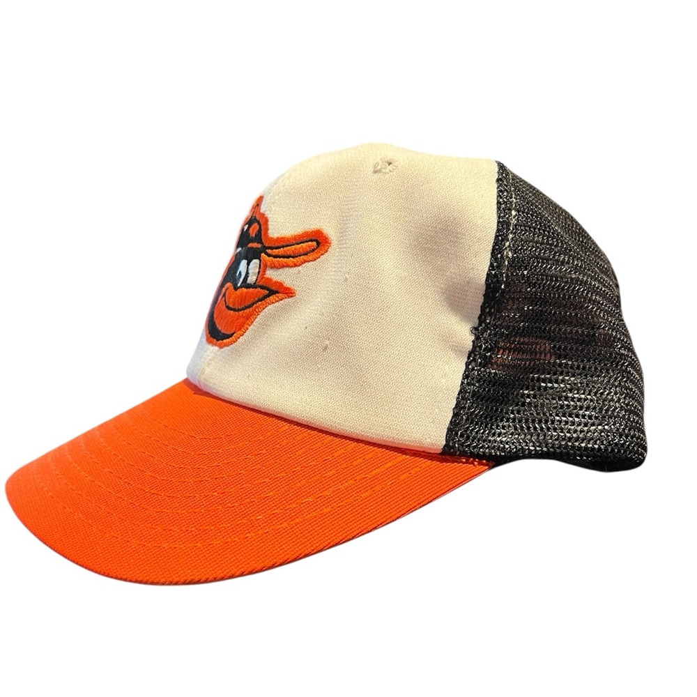 Vtg Baltimore Orioles Hat Cap Twins Snapback Adjustable One Size Mesh Back